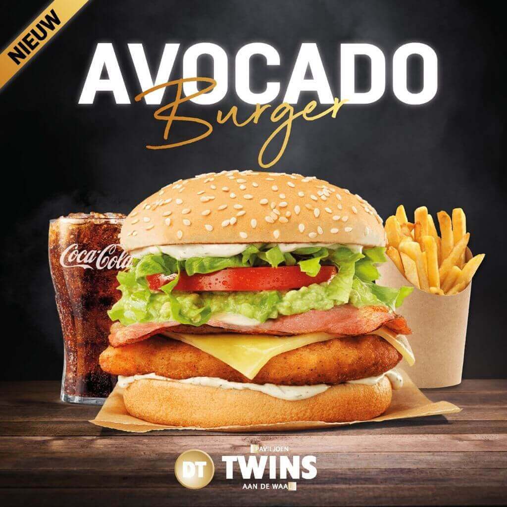 Twins Advocado Burger